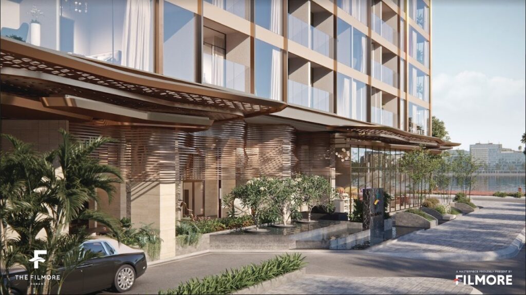Tòa tháp căn hộ The Filmore Đà Nẵng bên sông Hàn của Filmore Development