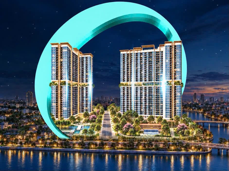 Phối cảnh khu căn hộ SOMA The First về đêm